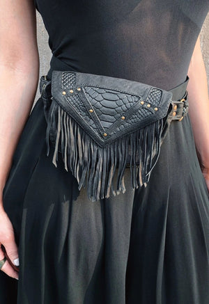 Viola Leather Belt Bag