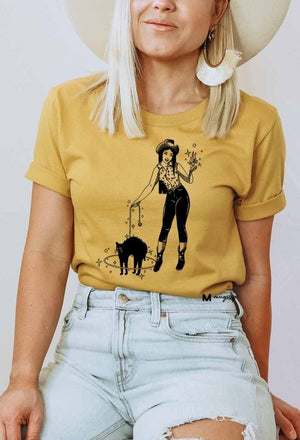 Cowgirl Witch Tee